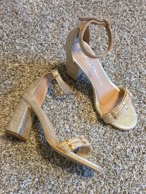 Kaanas x Jessie James Decker Luzon Ankle Strap Block Heel Sandal